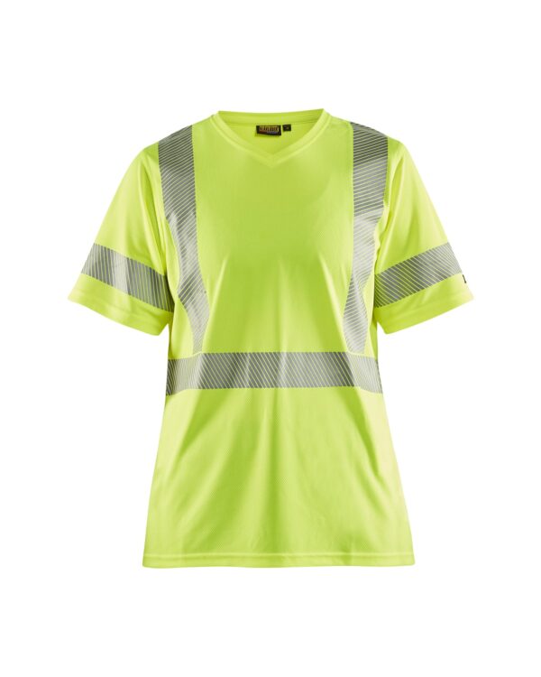 Dame High Vis T-shirt Rød highvis