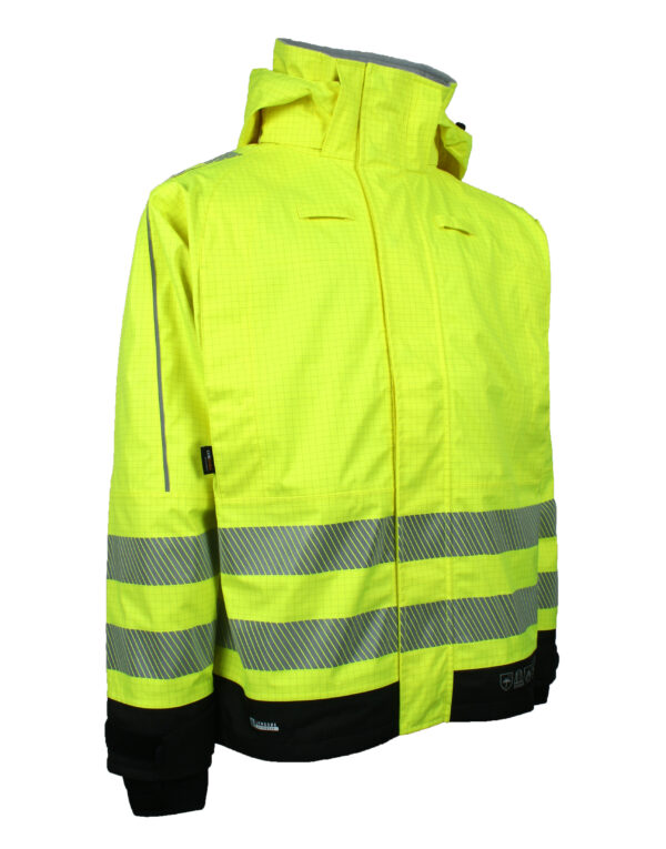 ARC Skalljakke lettfôret Hi-Vis